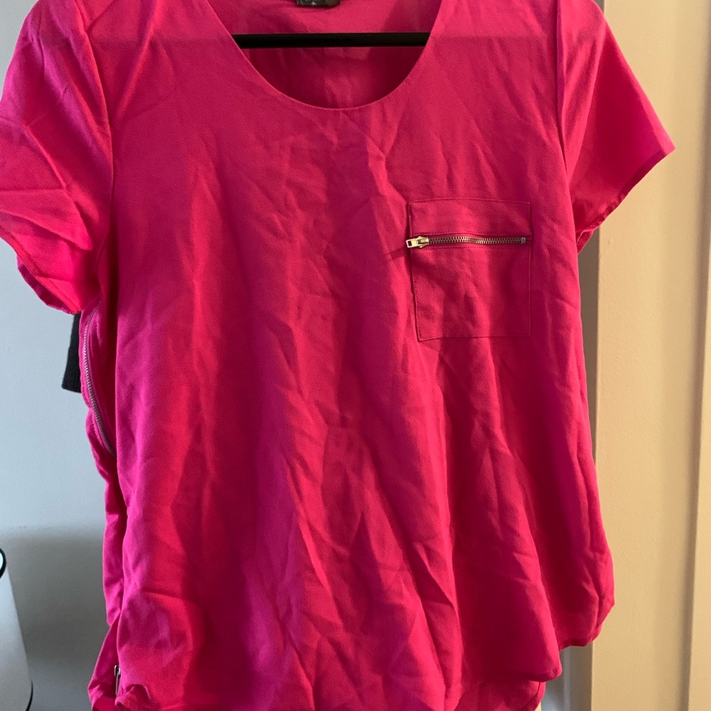 Pink blouse
